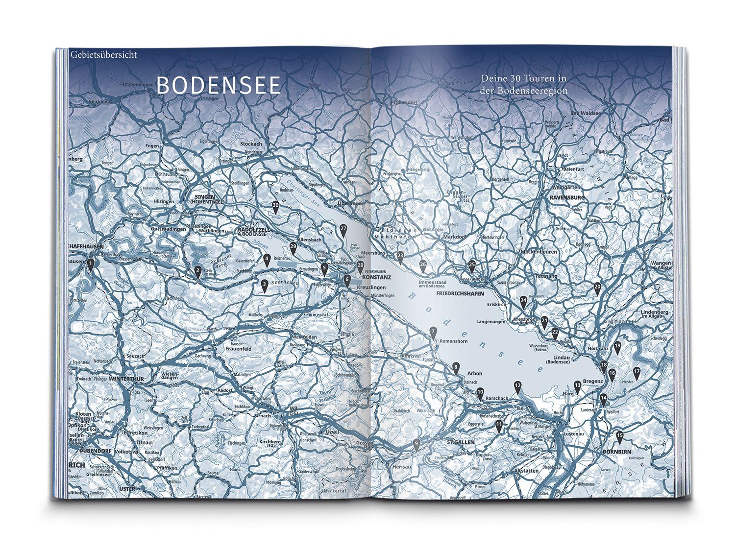 Beispielinhalt (Bild) KOMPASS Dein Augenblick Bodensee