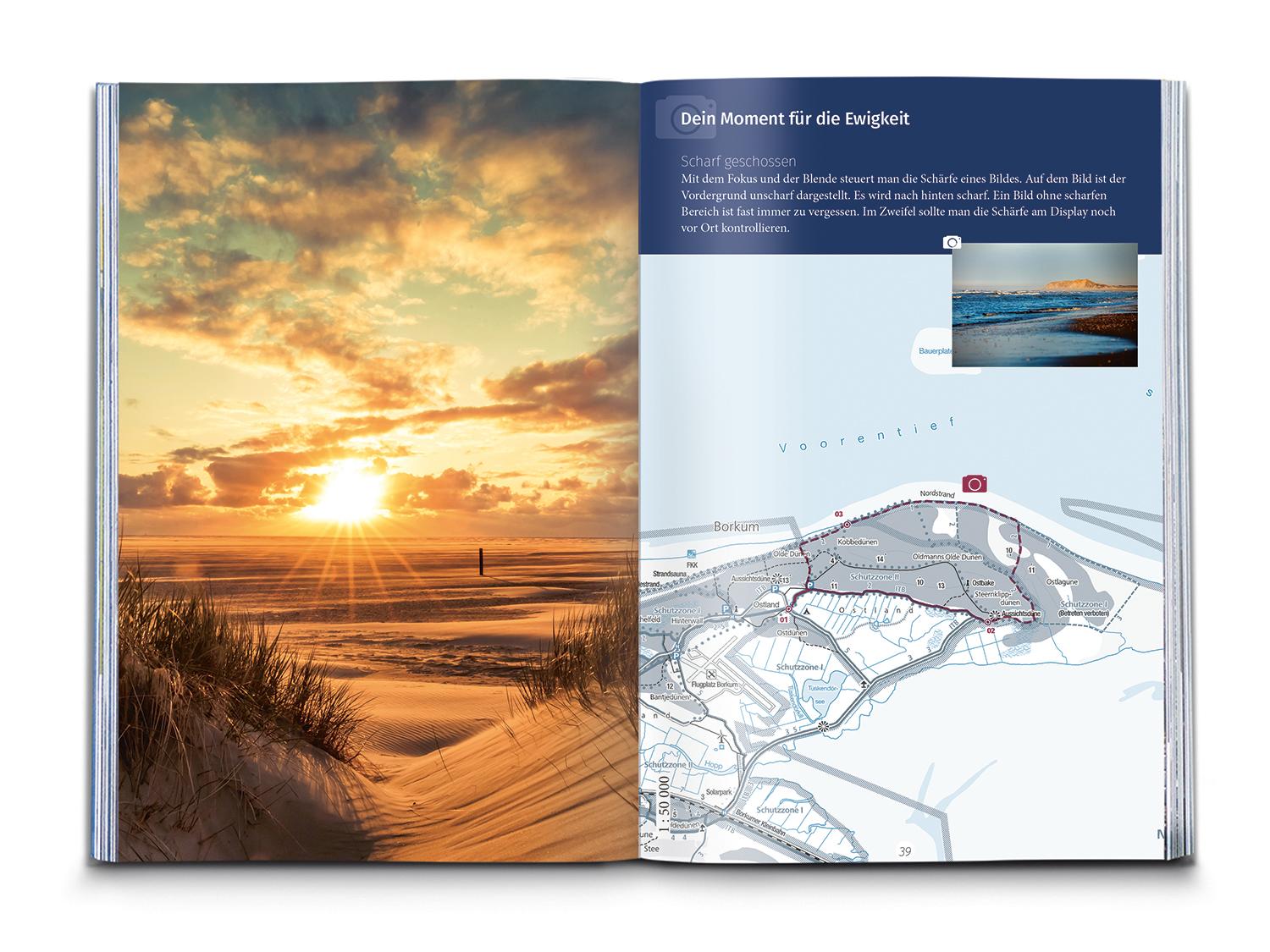 Beispielinhalt (Bild) KOMPASS Dein Augenblick Nordsee