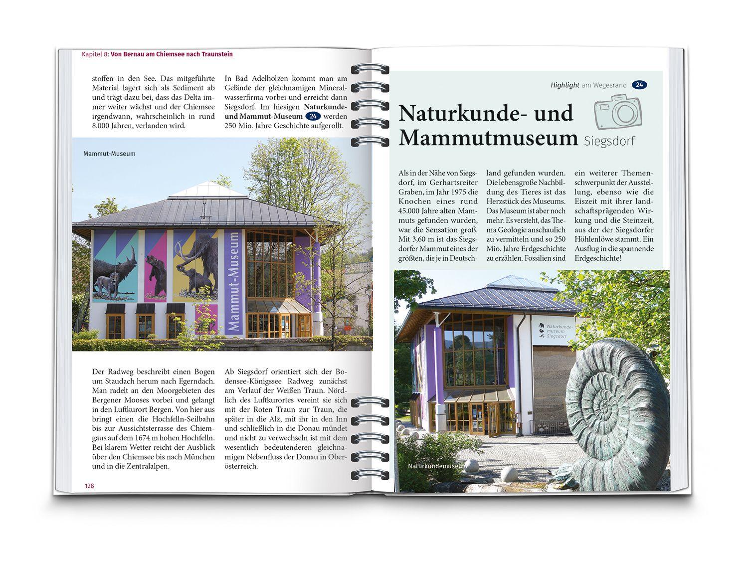 Beispielinhalt (Bild) KOMPASS Radreiseführer Bodensee-Königssee Radweg