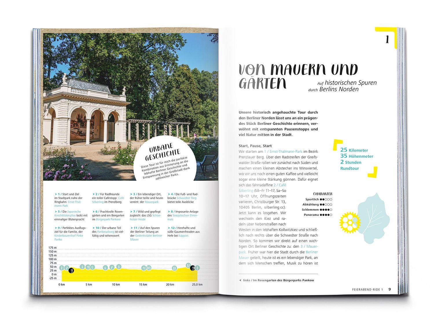 Beispielinhalt (Bild) KOMPASS Radvergnügen in und um Berlin