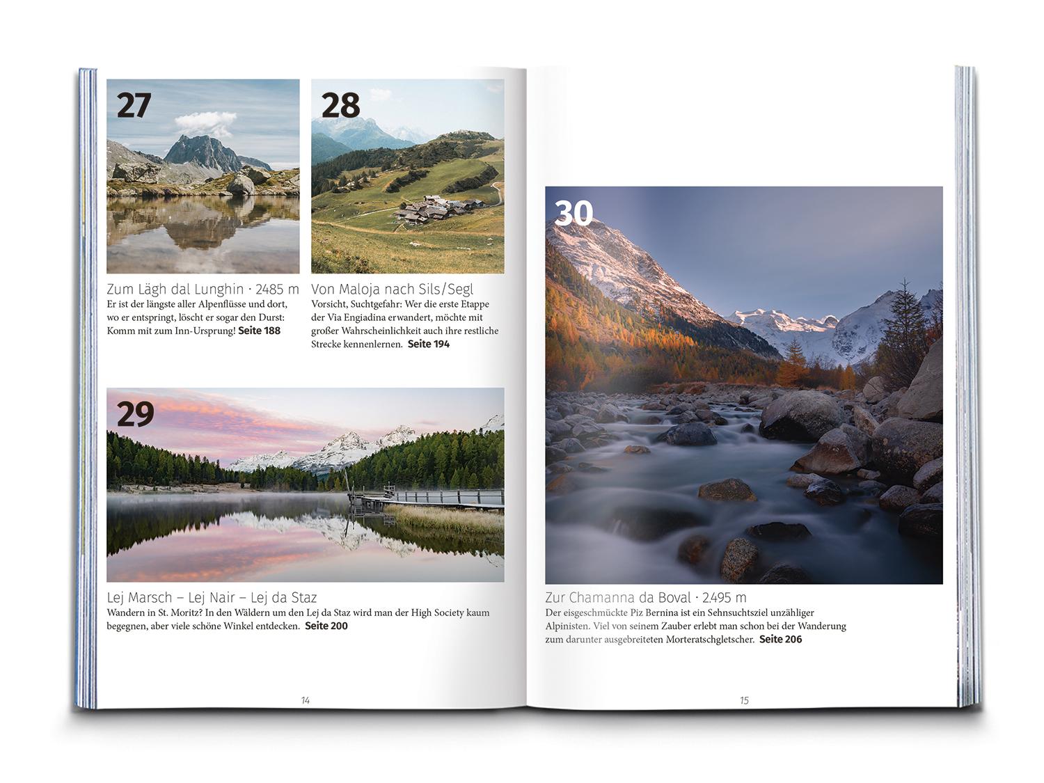 Beispielinhalt (Bild) KOMPASS Dein Augenblick Schweiz