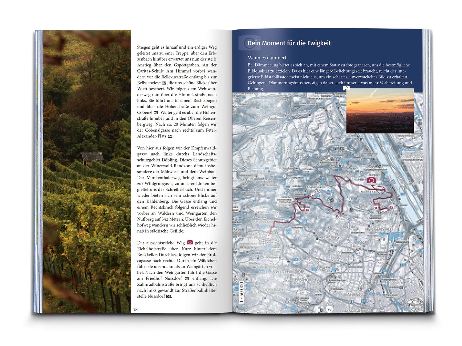 Beispielinhalt (Bild) KOMPASS Dein Augenblick Wien & Umgebung