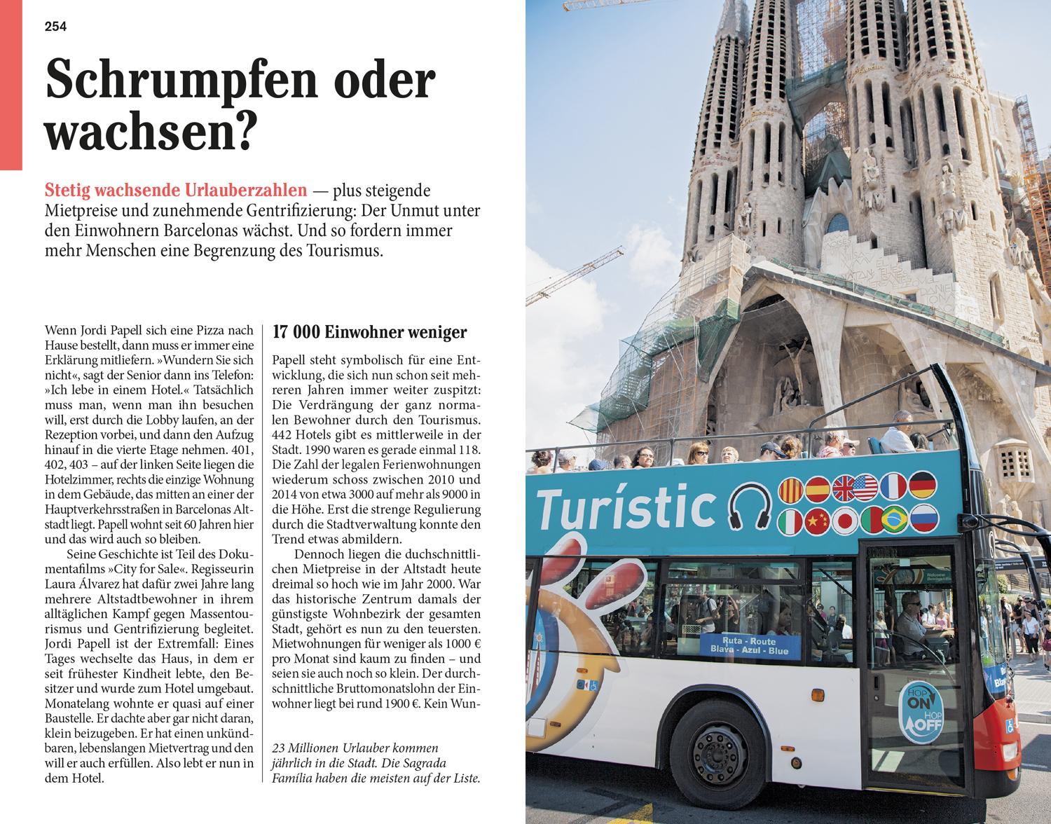 Beispielinhalt (Bild) DuMont Reise-Taschenbuch Reiseführer Barcelona