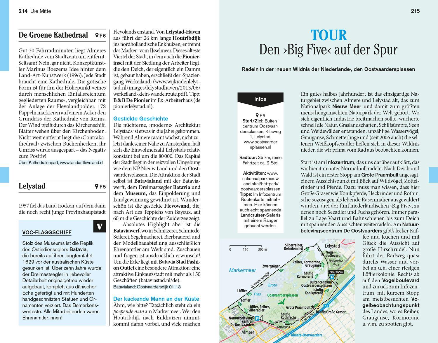 Beispielinhalt (Bild) DUMONT Reise-Taschenbuch Reiseführer Niederlande