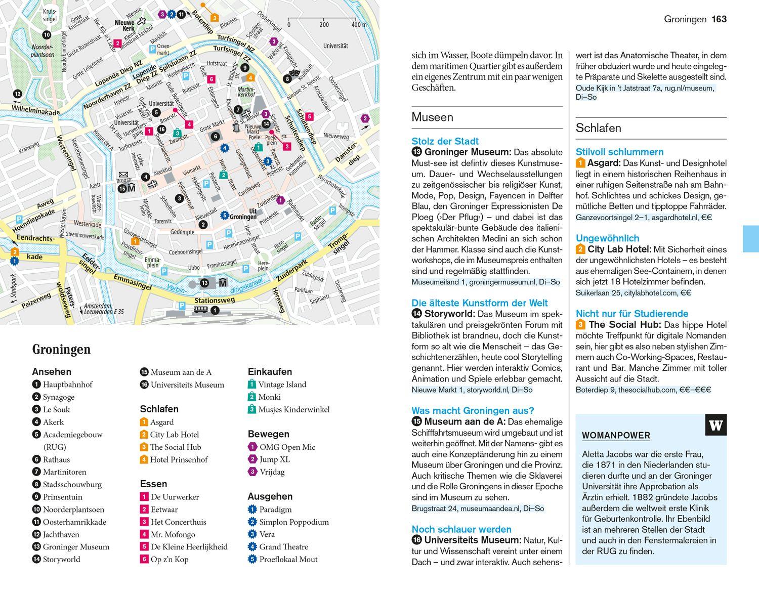 Beispielinhalt (Bild) DUMONT Reise-Taschenbuch Reiseführer Niederlande