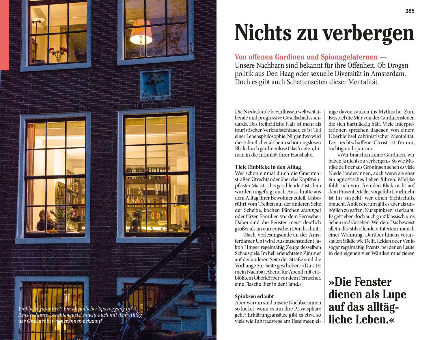 Beispielinhalt (Bild) DUMONT Reise-Taschenbuch Reiseführer Niederlande