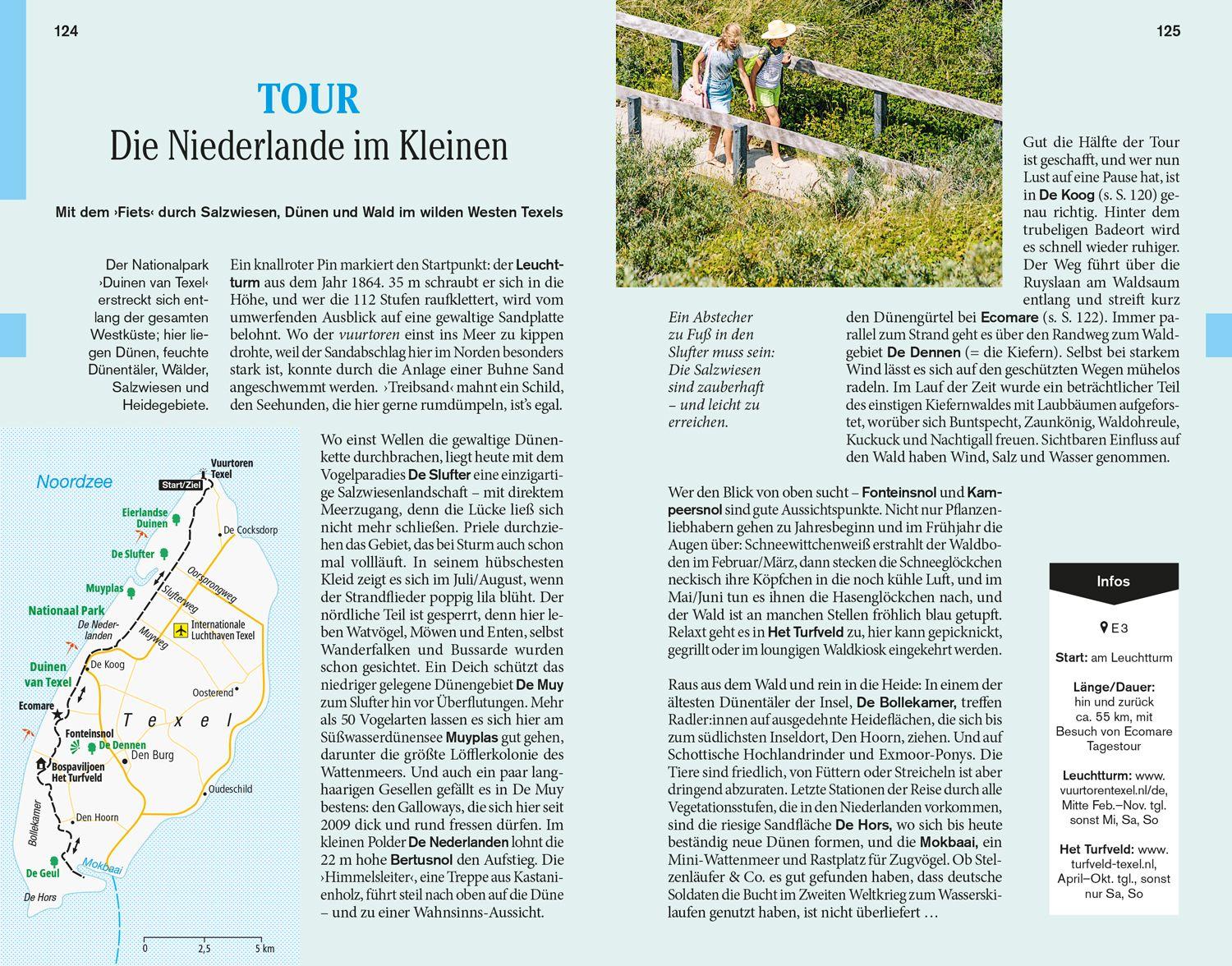 Beispielinhalt (Bild) DUMONT Reise-Taschenbuch Reiseführer Niederlande