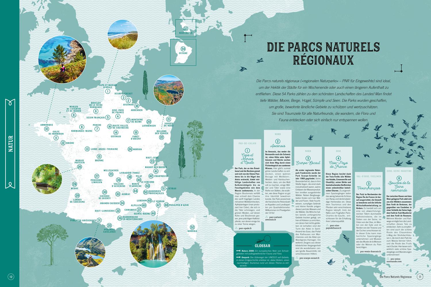 Beispielinhalt (Bild) DuMont Bildband Atlas der Reiselust Frankreich