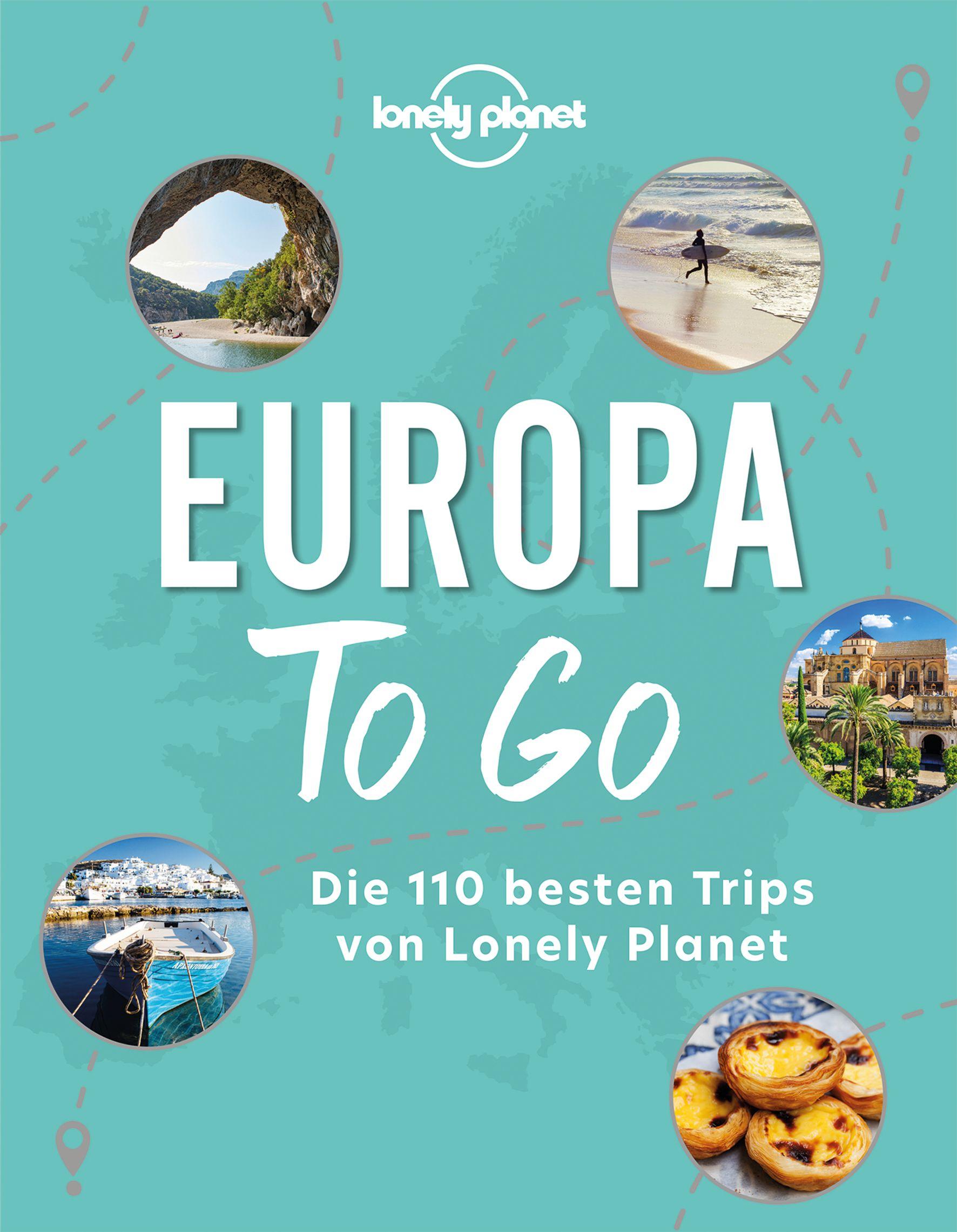 Vorderes Coverbild LONELY PLANET Bildband Europa to go