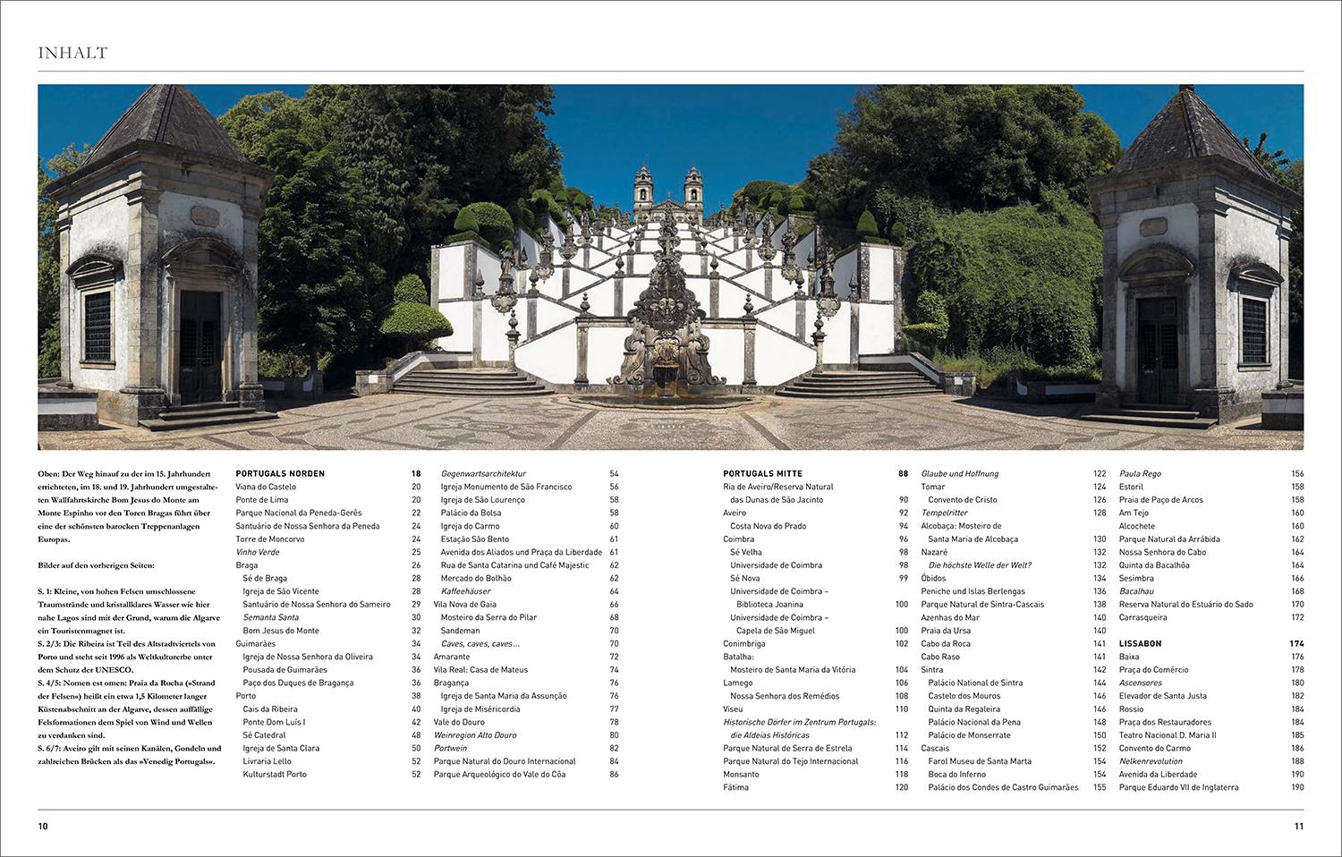 Beispielinhalt (Bild) KUNTH Portugal. Das Buch