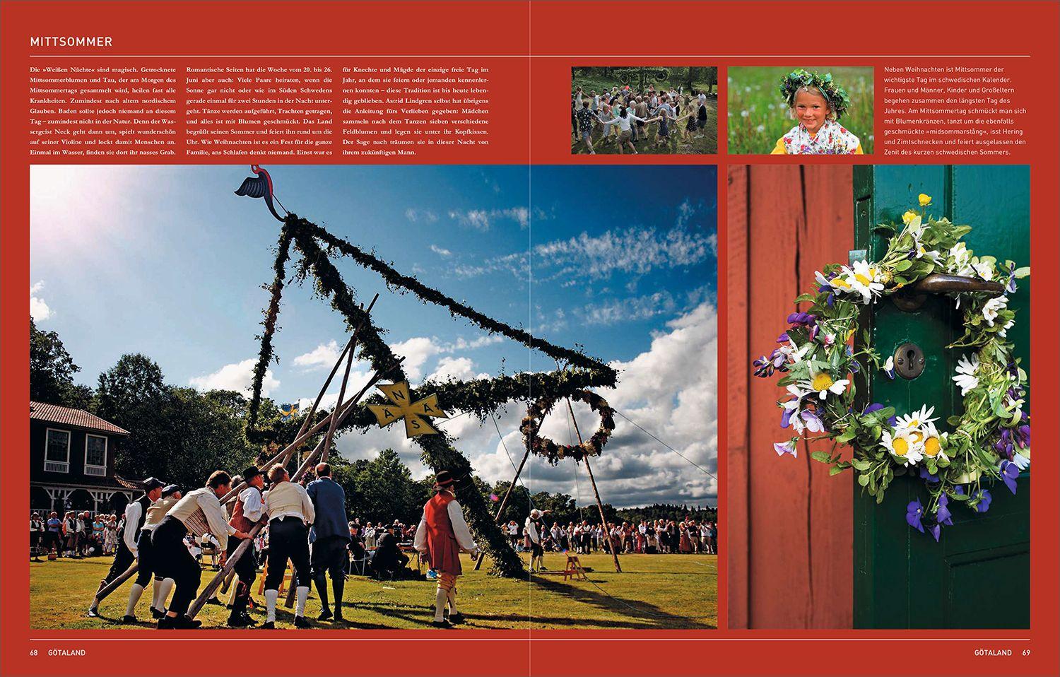 Beispielinhalt (Bild) KUNTH Schweden. Das Buch