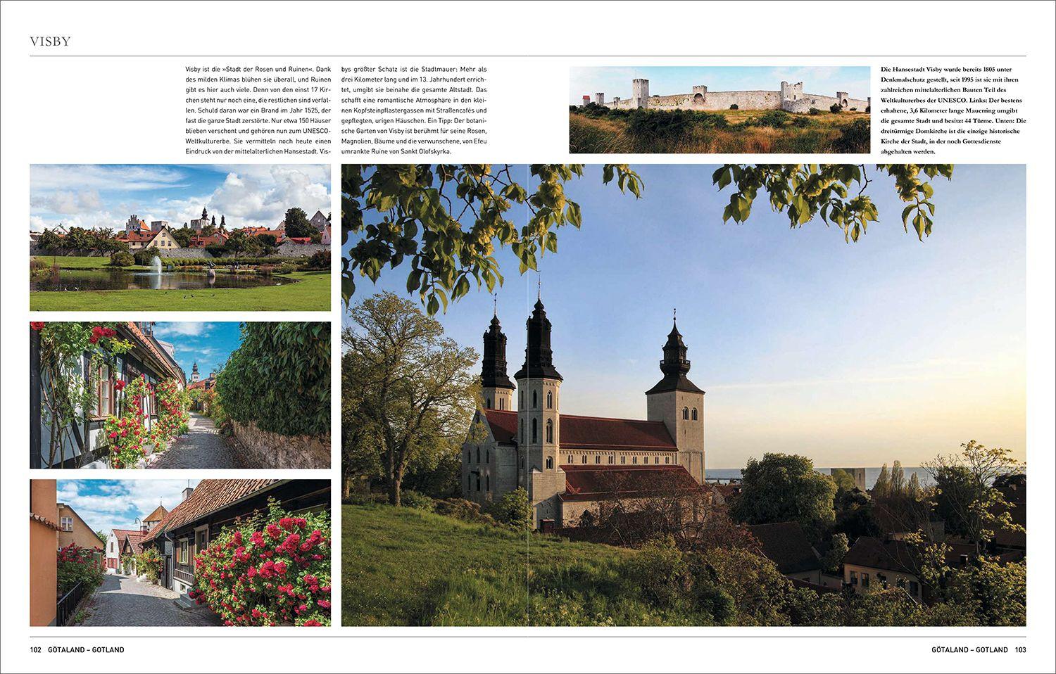 Beispielinhalt (Bild) KUNTH Schweden. Das Buch