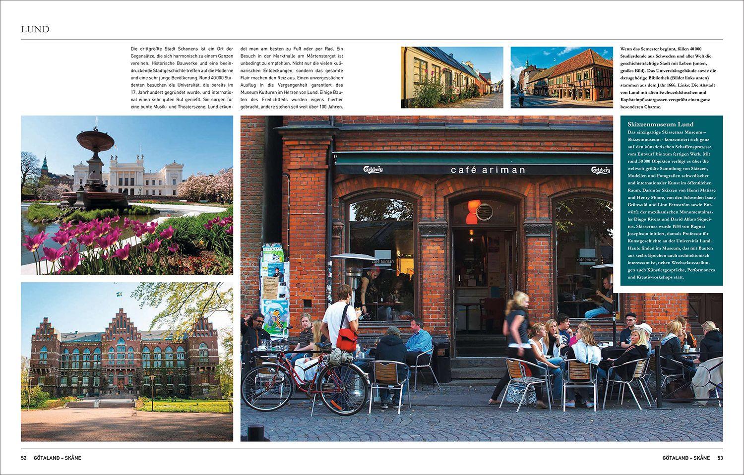 Beispielinhalt (Bild) KUNTH Schweden. Das Buch