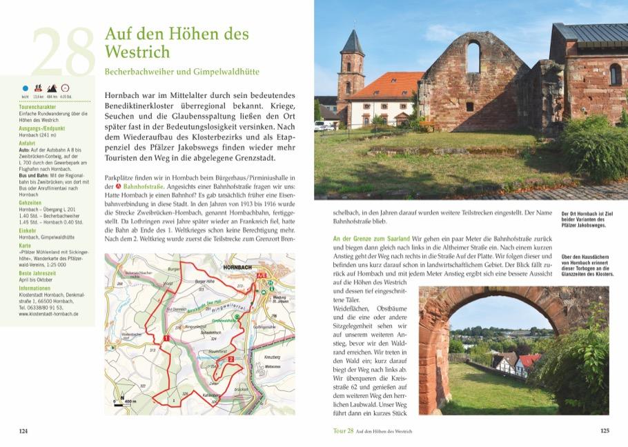 Beispielinhalt (Bild) Vergessene Pfade Pfalz