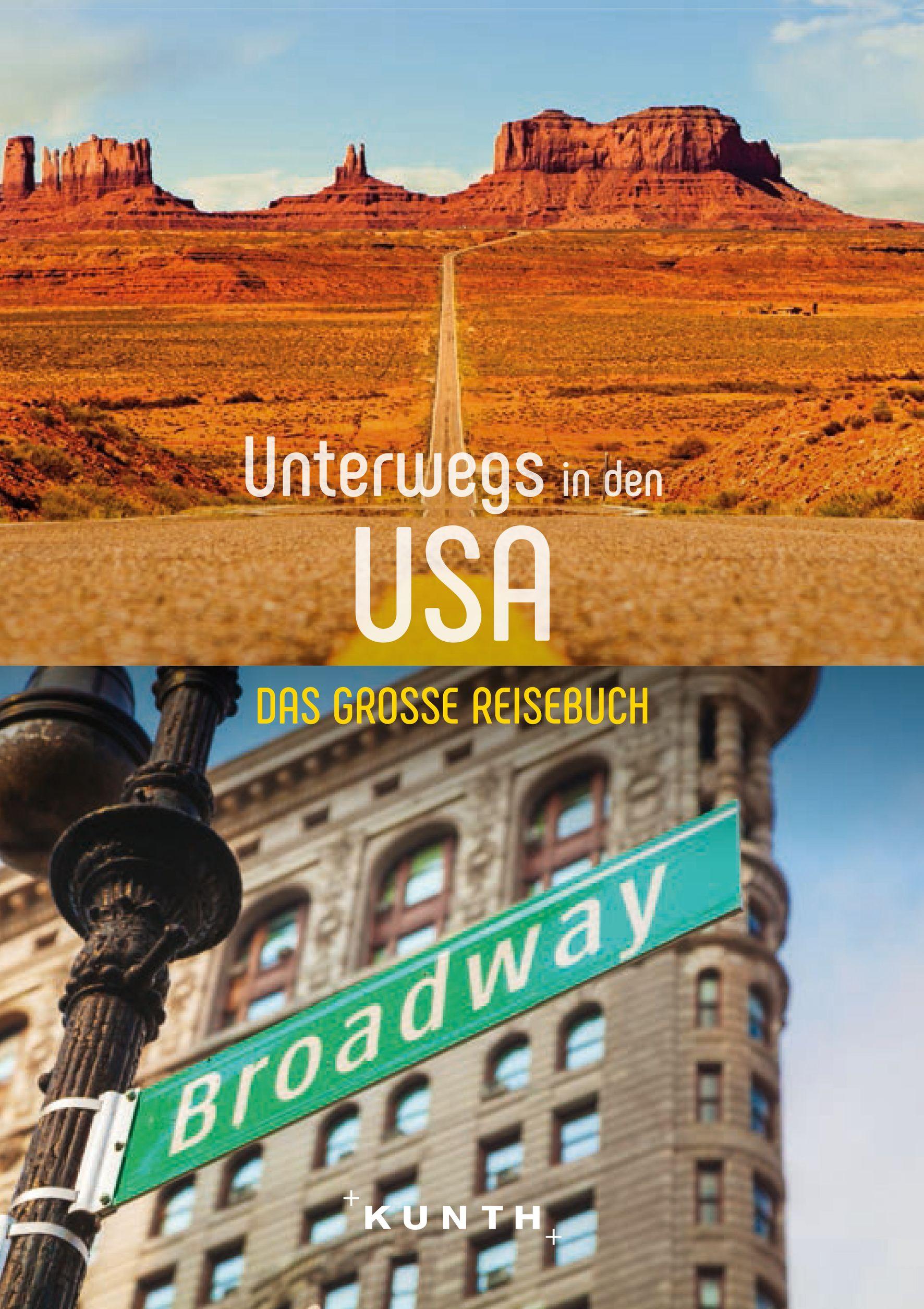 Vorderes Coverbild KUNTH Unterwegs in den USA