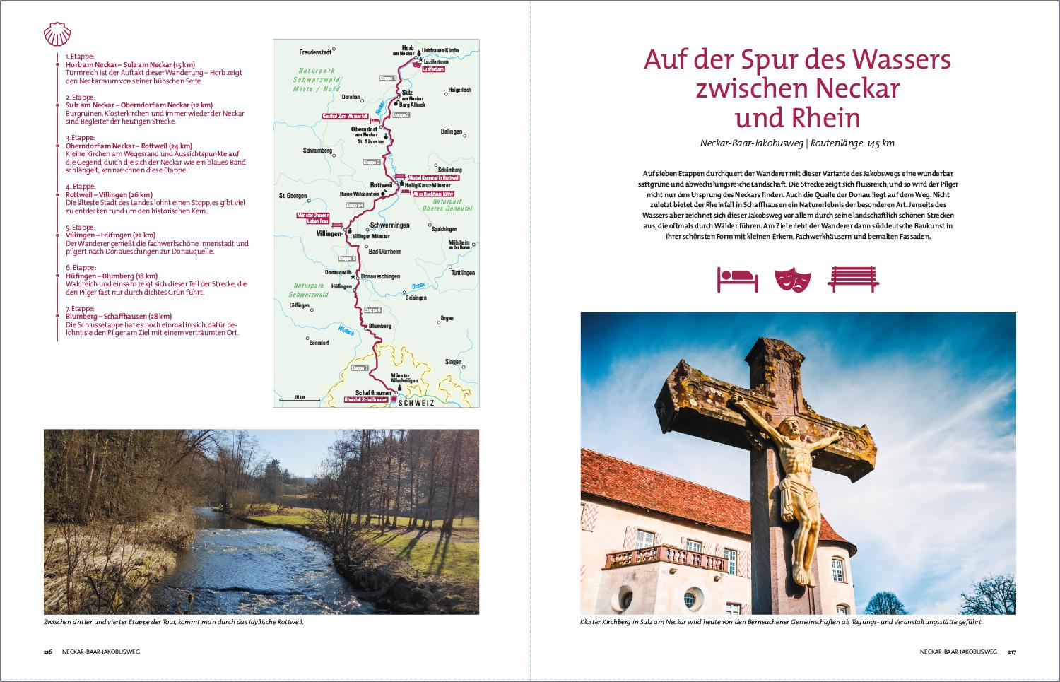 Beispielinhalt (Bild) KUNTH Bildband Die schönsten Pilgerwege in Deutschland
