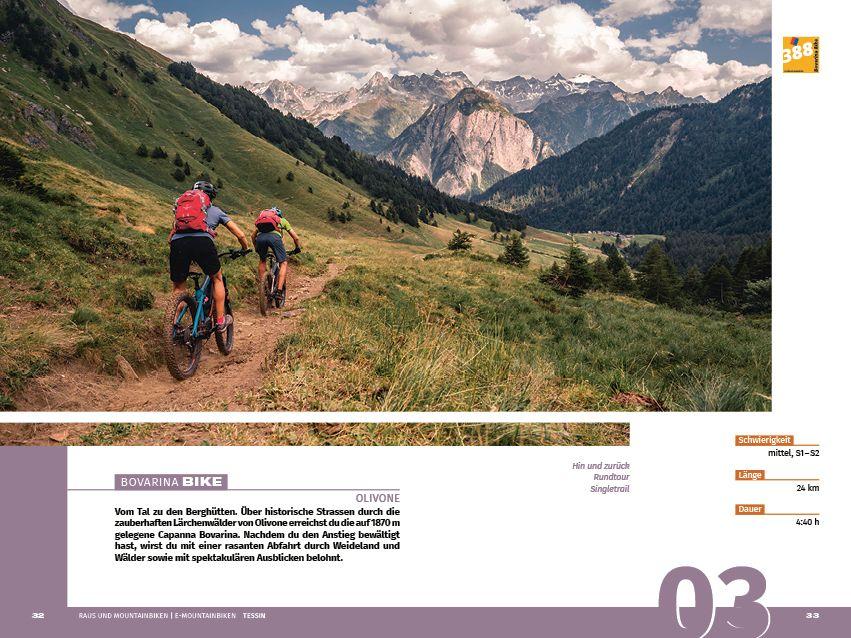 Beispielinhalt (Bild) Tessin Raus und Mountainbiken | E-Mountainbiken