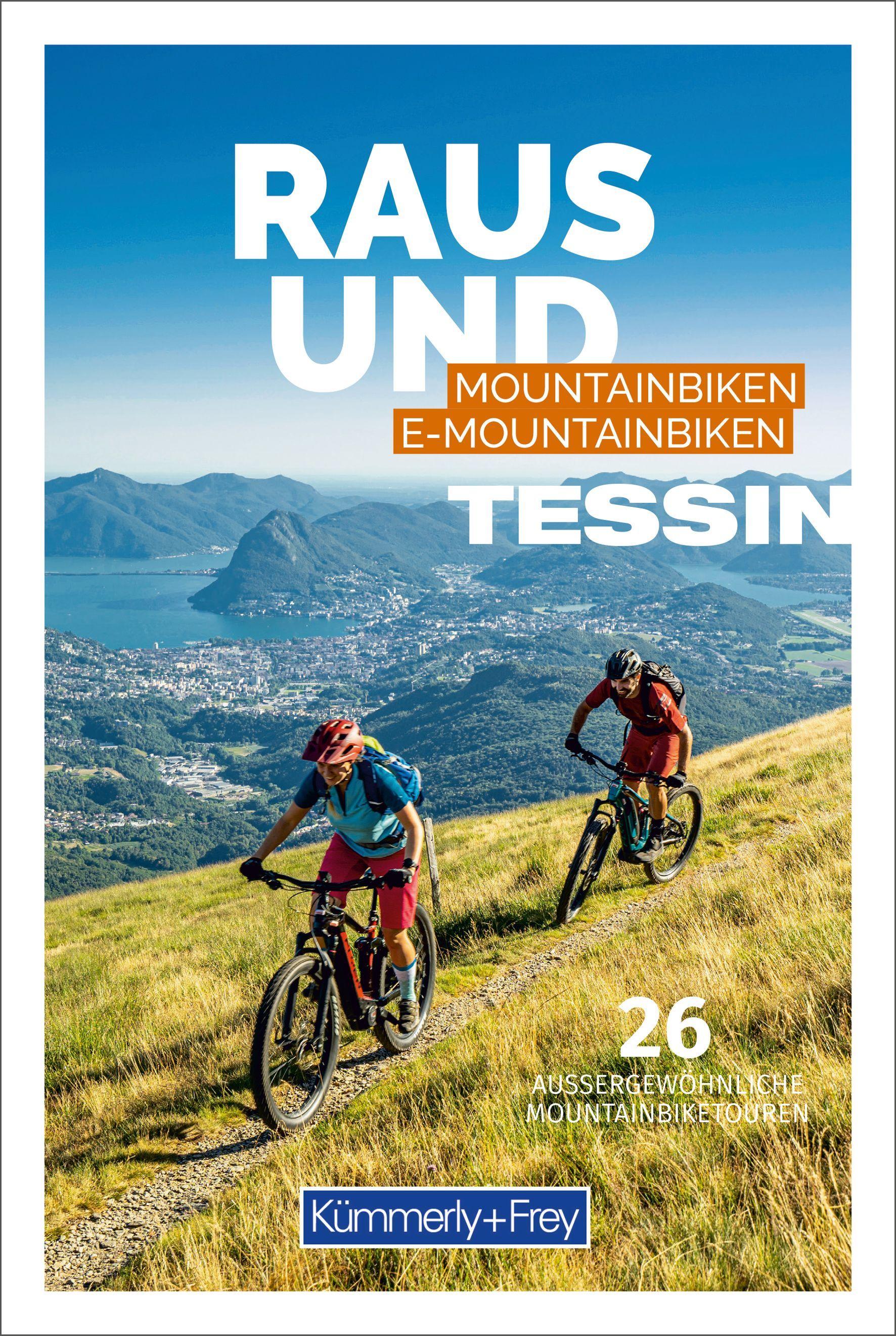 Vorderes Coverbild Tessin Raus und Mountainbiken | E-Mountainbiken