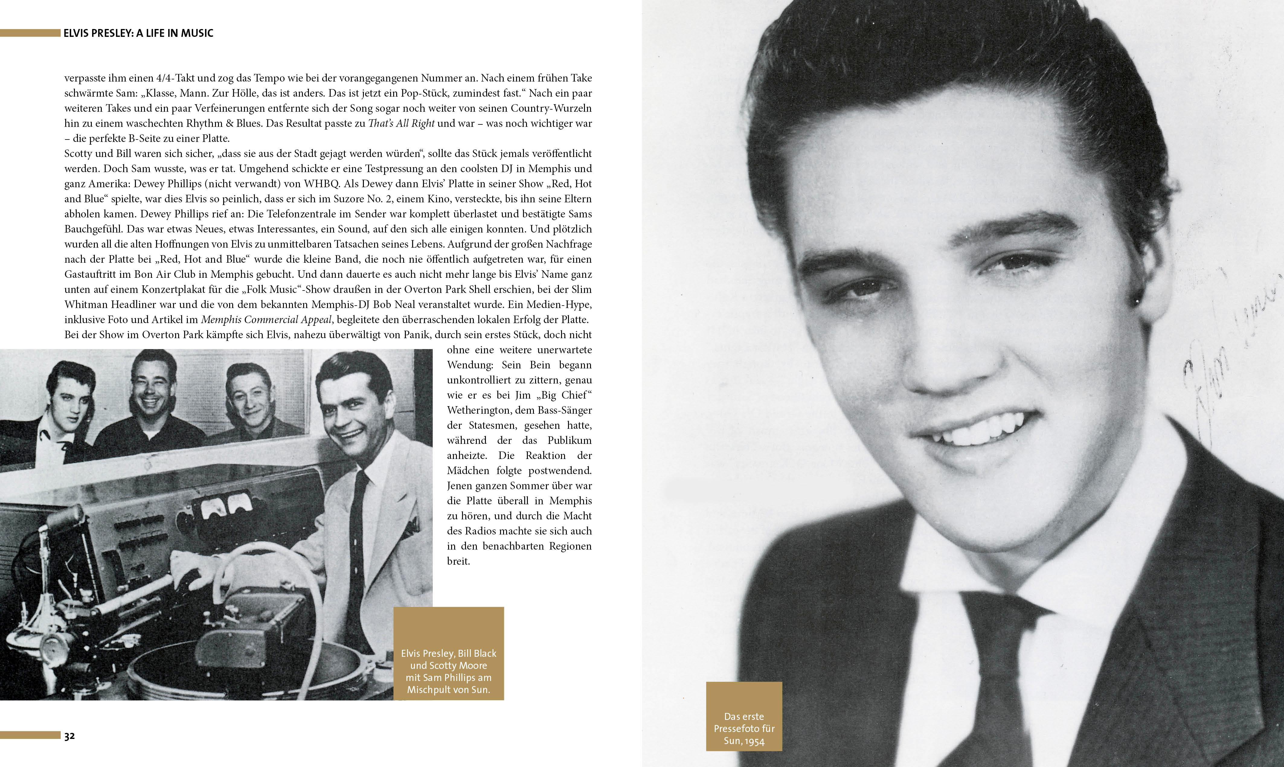 Beispielinhalt (Bild) Elvis. A Life In Music