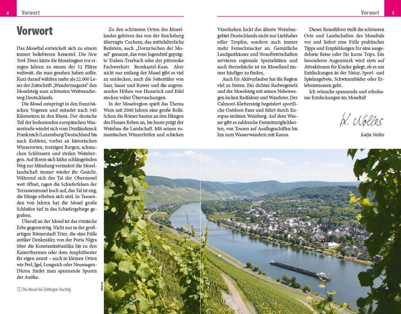 Beispielinhalt (Bild) Reise Know-How Reiseführer Moseltal - vom Dreiländereck bis Koblenz