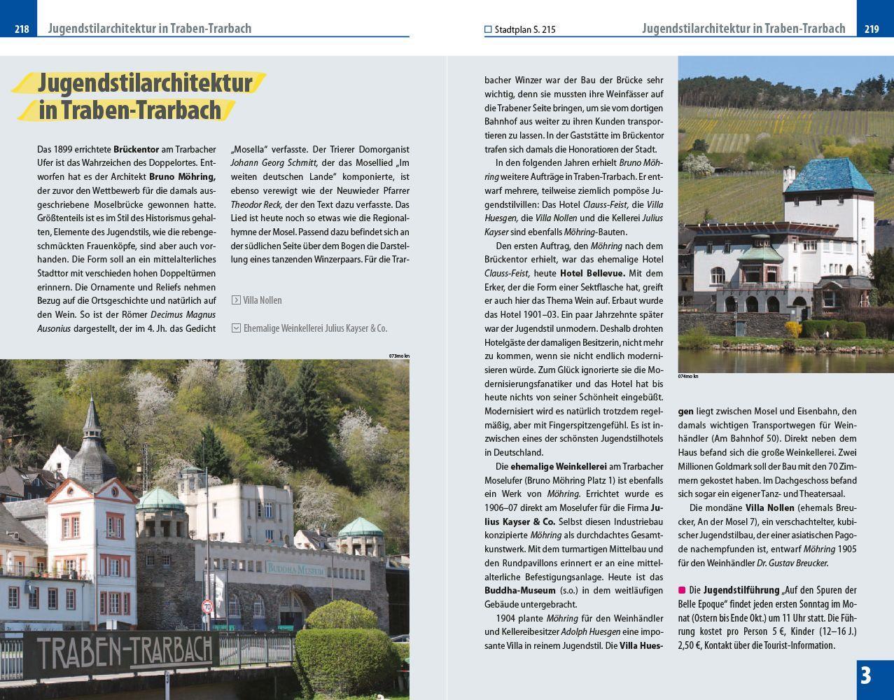 Beispielinhalt (Bild) Reise Know-How Reiseführer Moseltal - vom Dreiländereck bis Koblenz