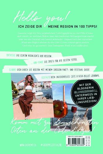 Rückseitencover GuideMe Travel Book Côte d'Azur - Reiseführer