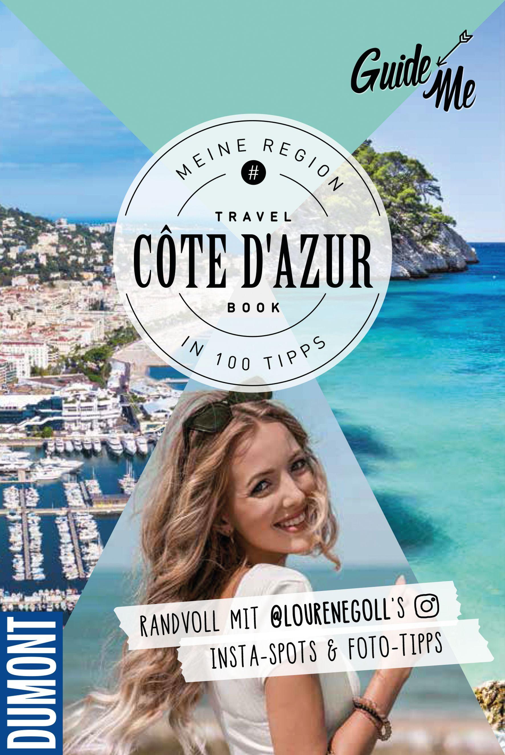 Vorderes Coverbild GuideMe Travel Book Côte d'Azur - Reiseführer