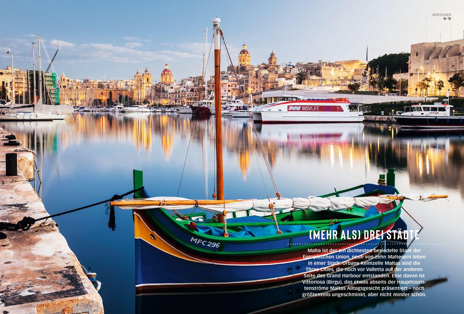Beispielinhalt (Bild) DuMont Bildatlas Malta