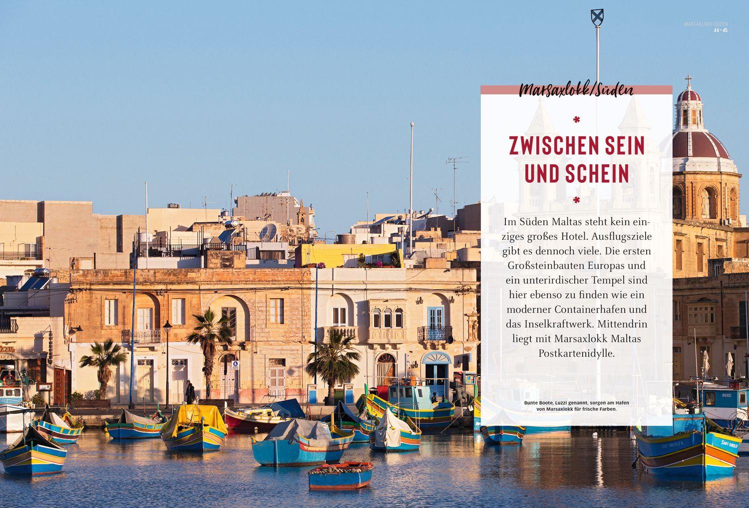 Beispielinhalt (Bild) DuMont Bildatlas Malta