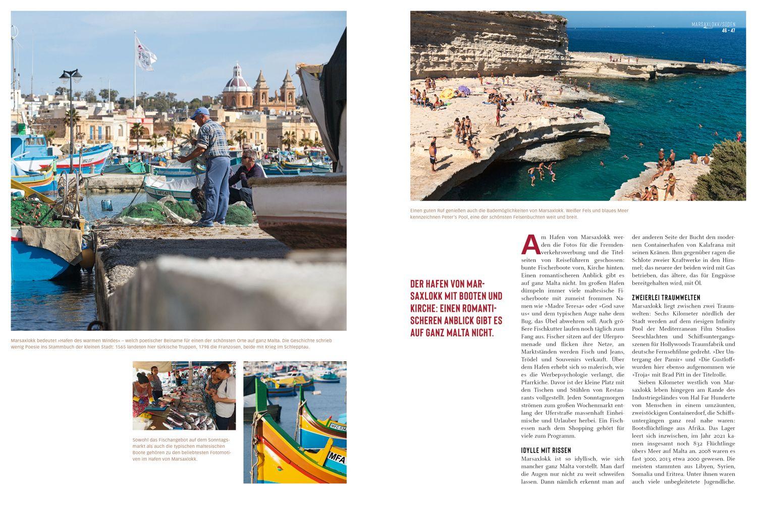 Beispielinhalt (Bild) DuMont Bildatlas Malta