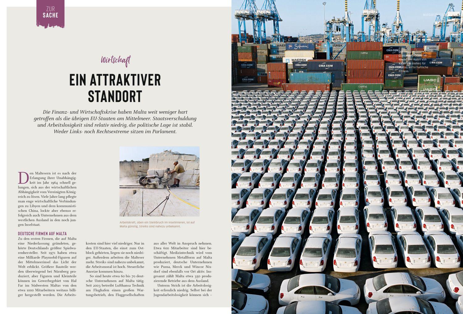 Beispielinhalt (Bild) DuMont Bildatlas Malta