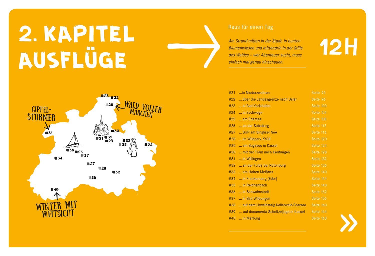 Beispielinhalt (Bild) 52 kleine & große Eskapaden Kassel und Nordhessen