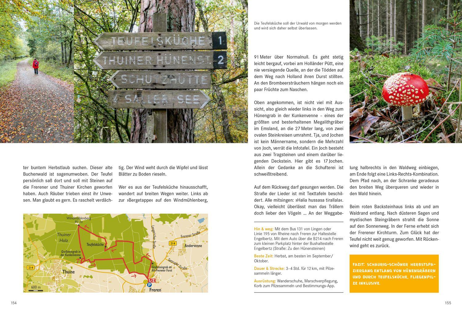 Beispielinhalt (Bild) 52 kleine & große Eskapaden im Emsland