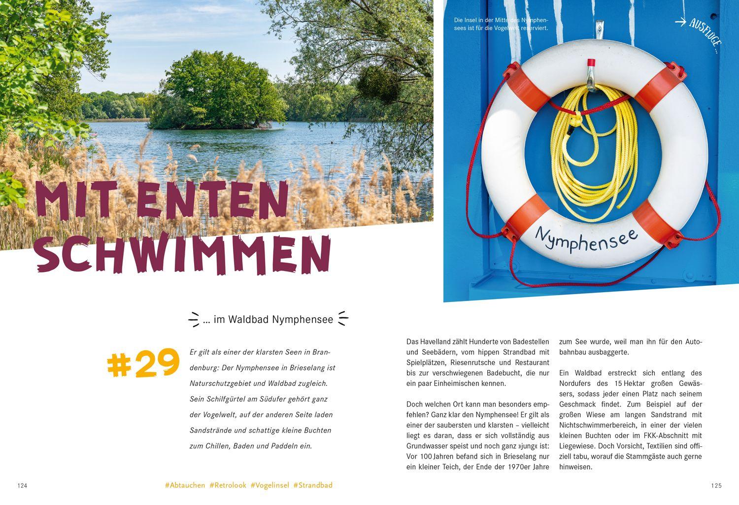 Beispielinhalt (Bild) 52 kleine & große Eskapaden Potsdam und Havelland