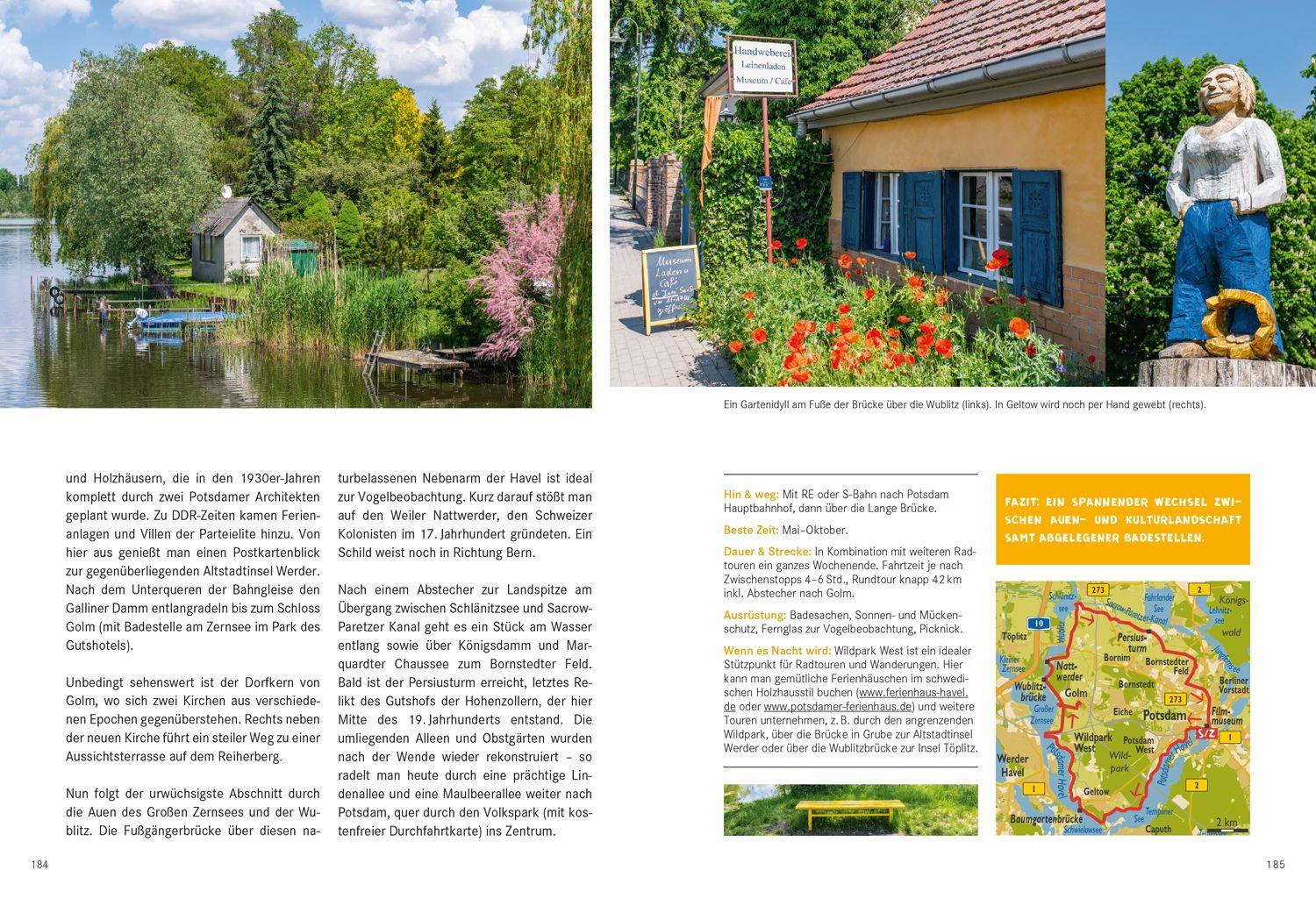 Beispielinhalt (Bild) 52 kleine & große Eskapaden Potsdam und Havelland