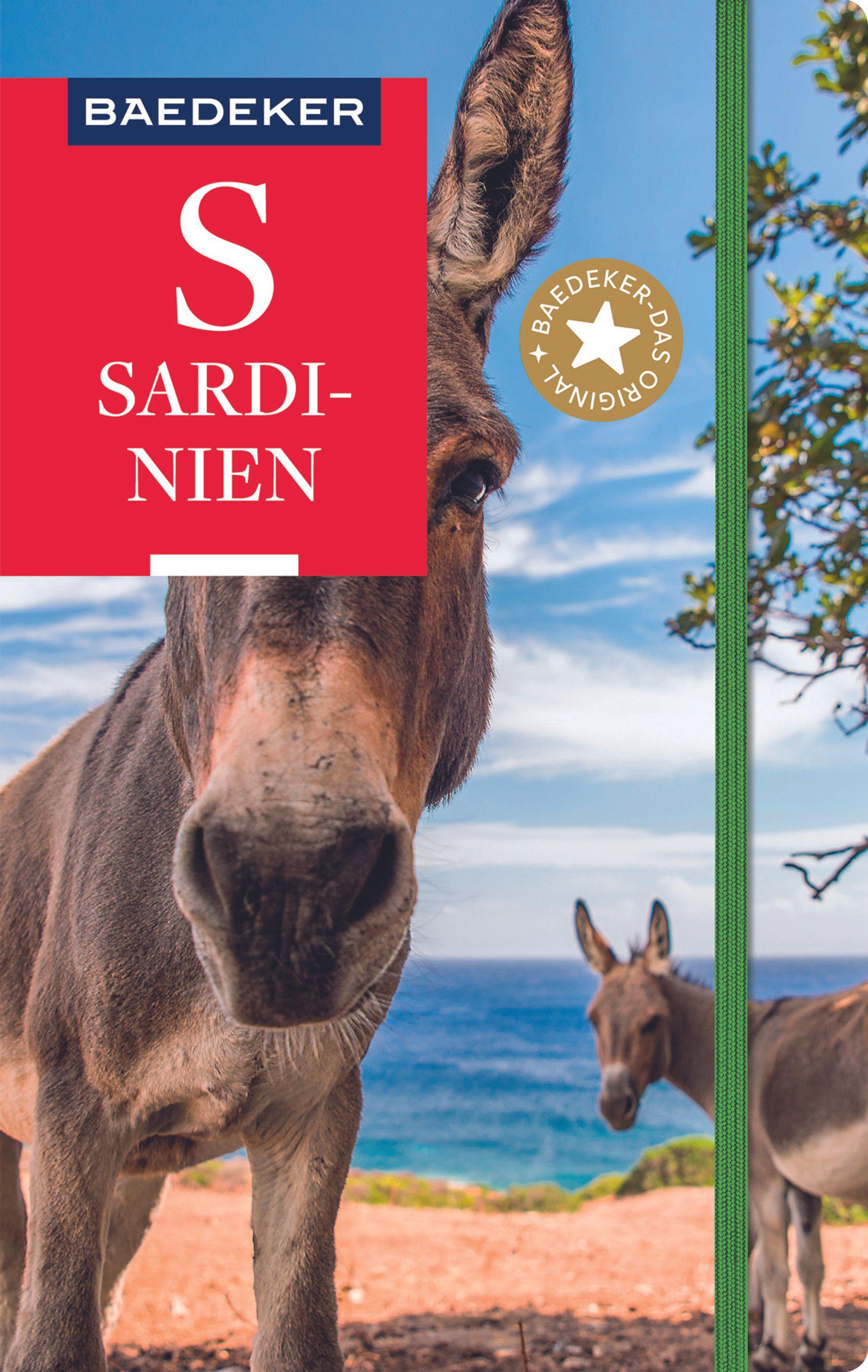 Vorderes Coverbild Baedeker Reiseführer Sardinien
