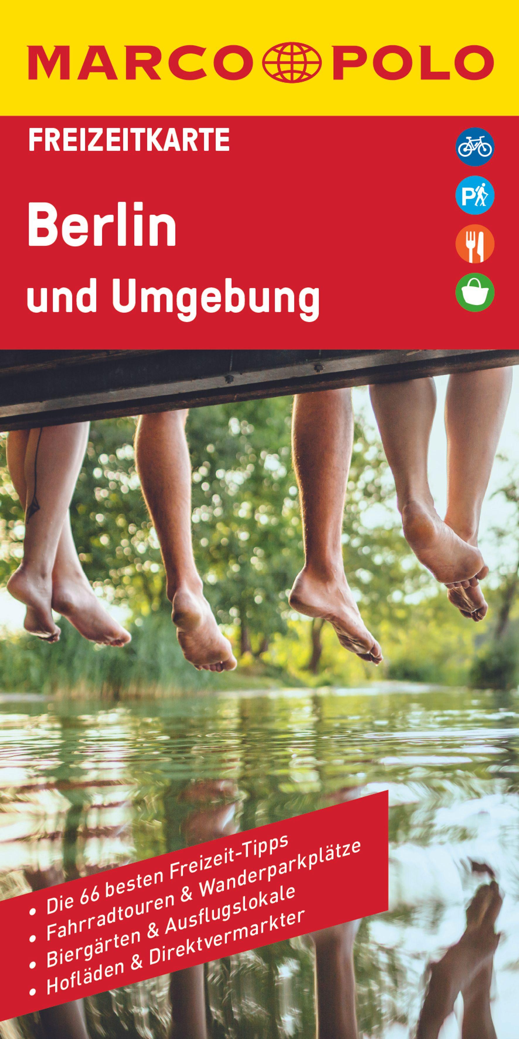 Vorderes Coverbild MARCO POLO Freizeitkarte 15 Berlin und Umgebung 1:100.000