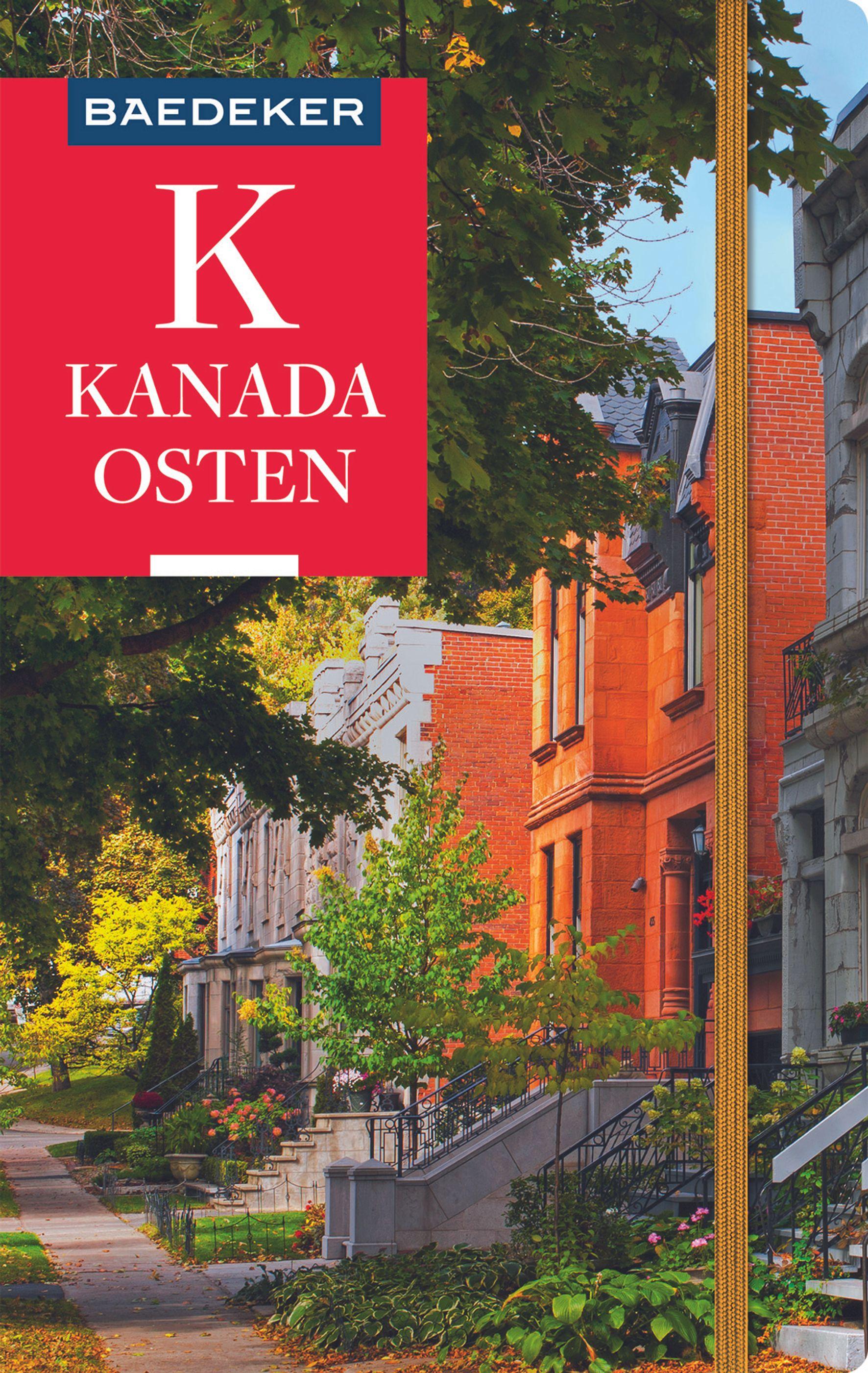 Vorderes Coverbild Baedeker Reiseführer Kanada Osten