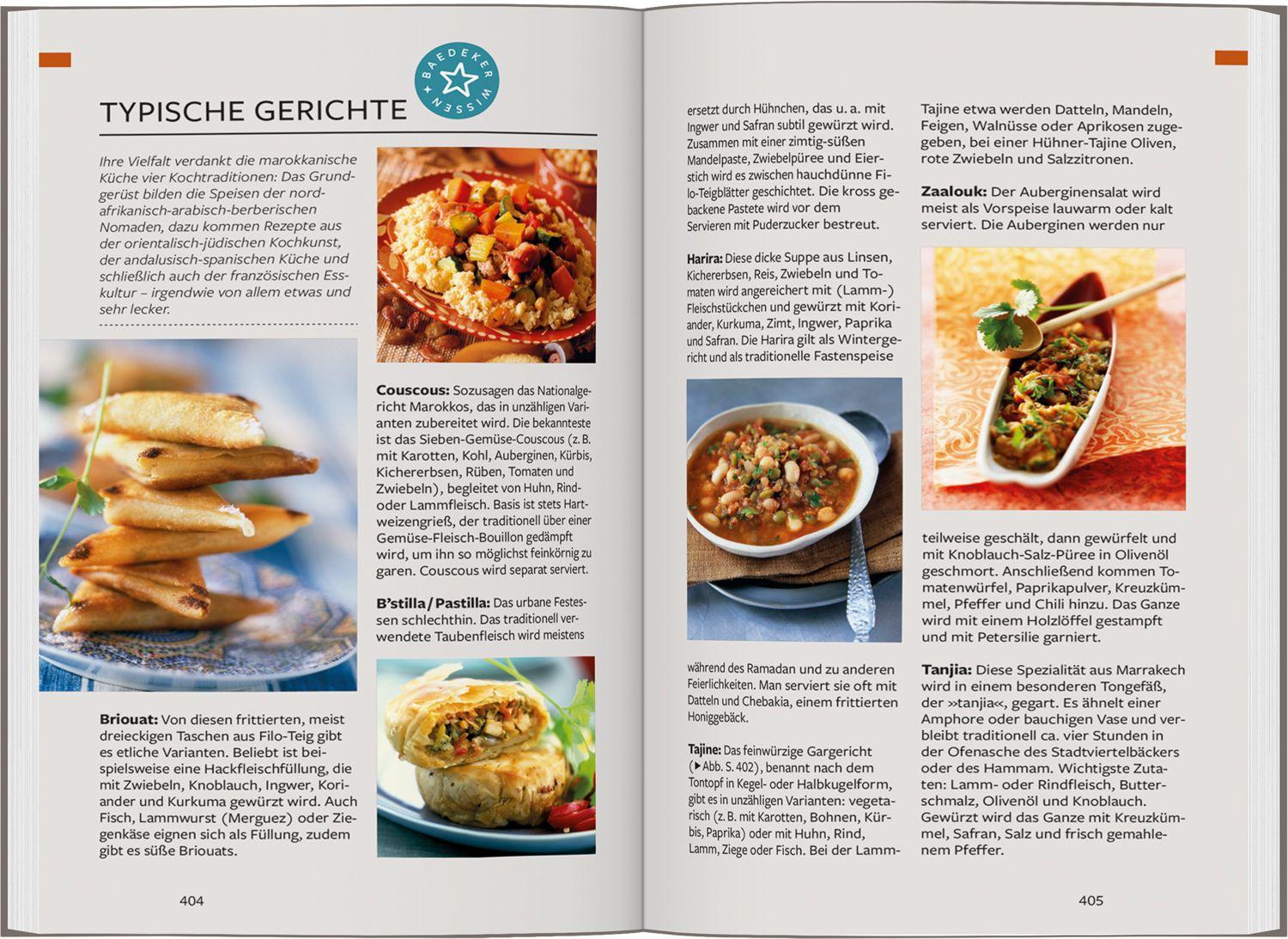 Beispielinhalt (Bild) Baedeker Reiseführer Marokko