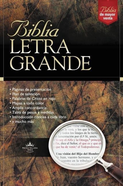 Vorderes Coverbild Biblia Letra Grande-RV 1960