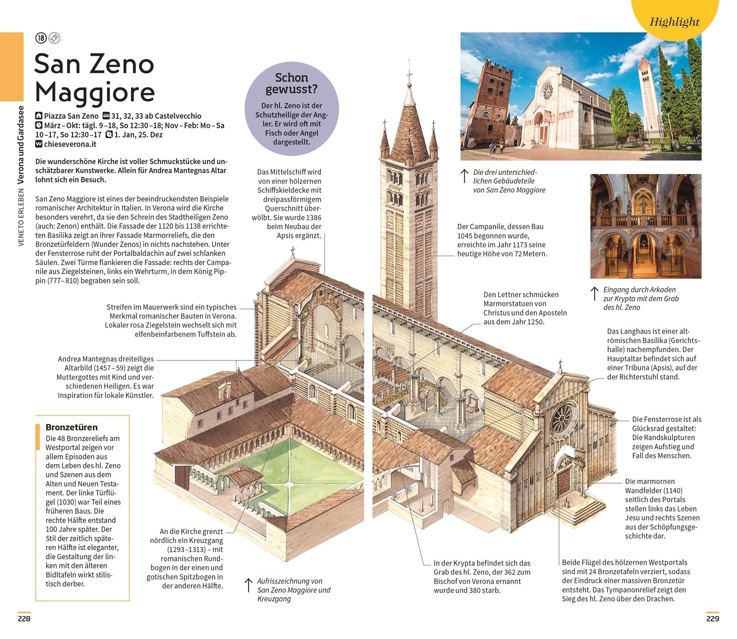 Beispielinhalt (Bild) Vis-à-Vis Reiseführer Venedig & Veneto