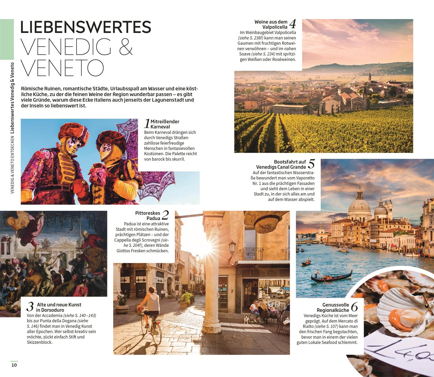Beispielinhalt (Bild) Vis-à-Vis Reiseführer Venedig & Veneto