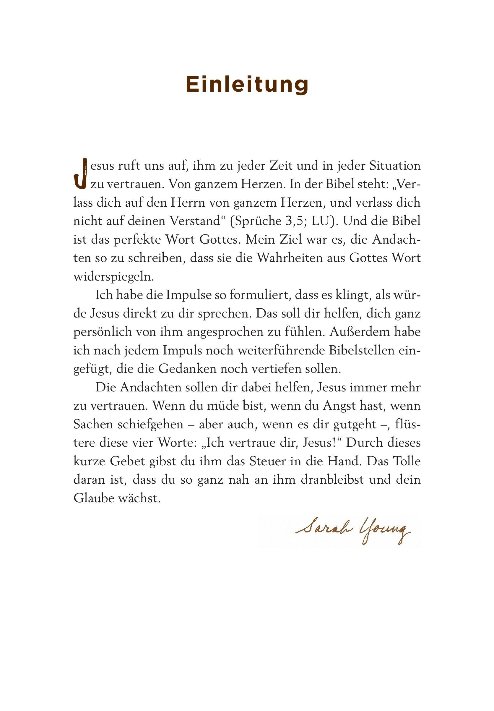 Beispielinhalt (Bild) Ich bin bei dir - für Teens