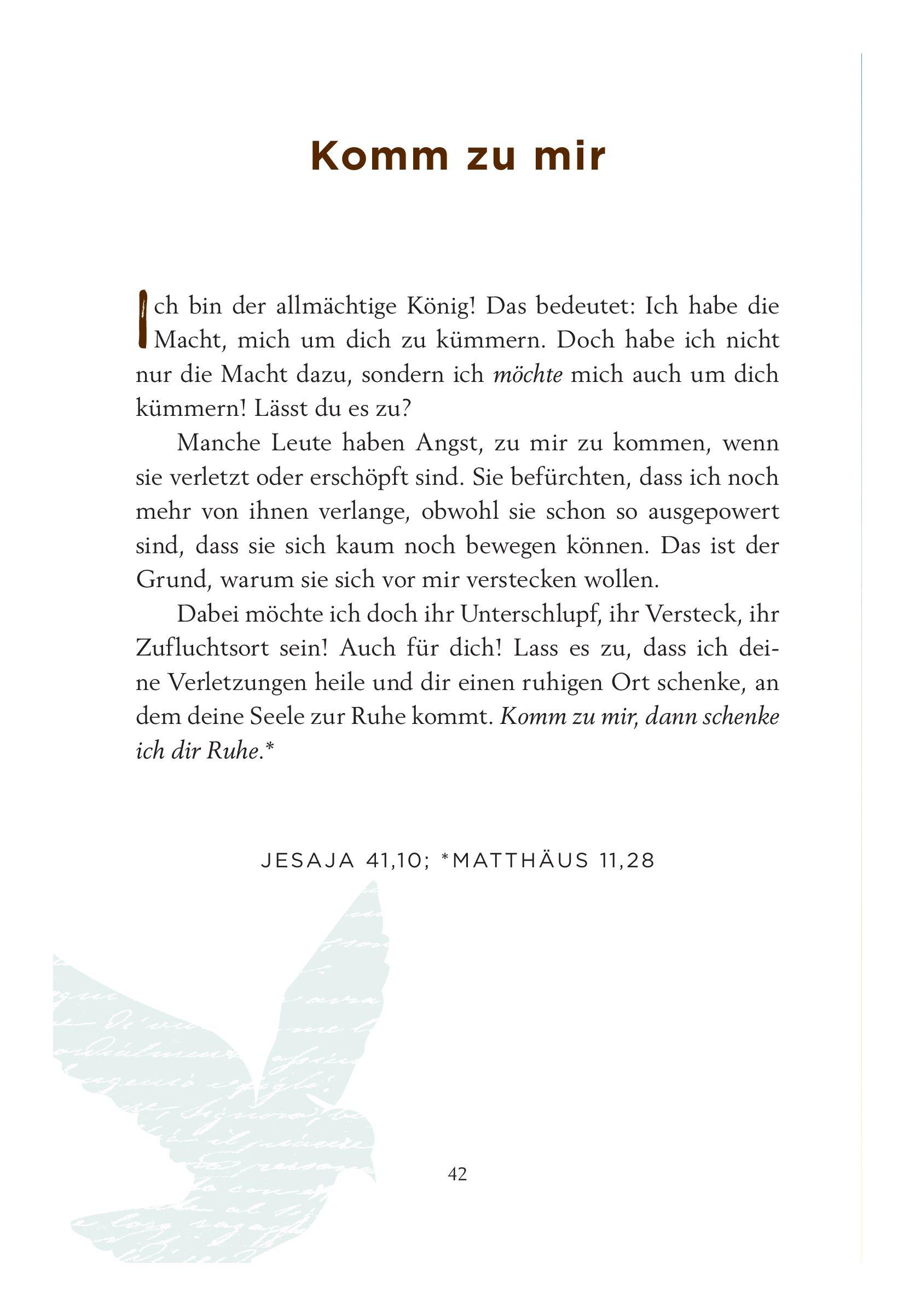 Beispielinhalt (Bild) Ich bin bei dir - für Teens