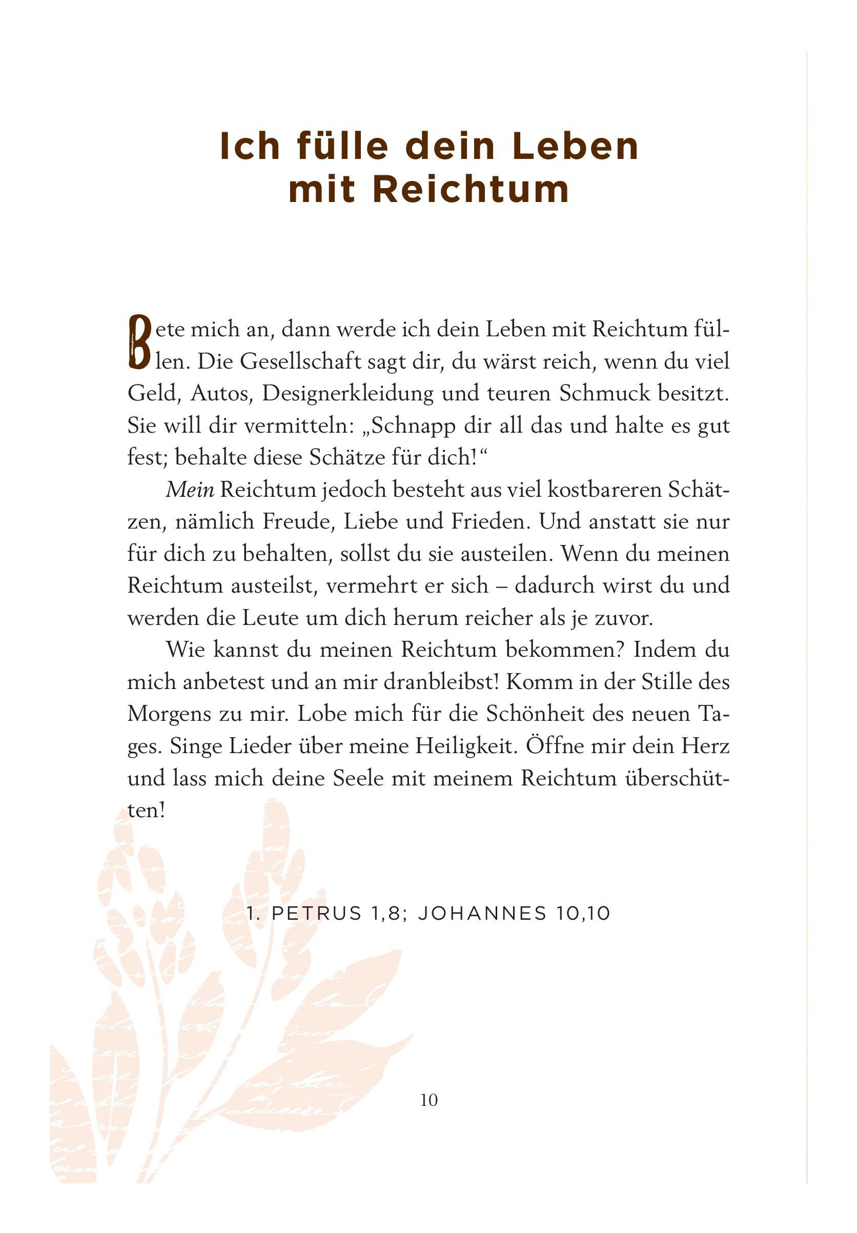 Beispielinhalt (Bild) Ich bin bei dir - für Teens