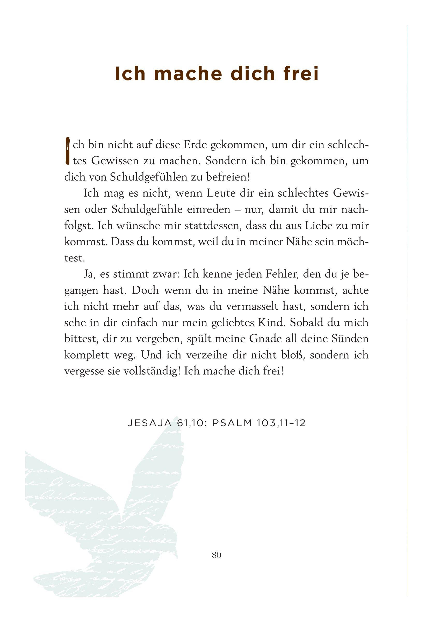 Beispielinhalt (Bild) Ich bin bei dir - für Teens