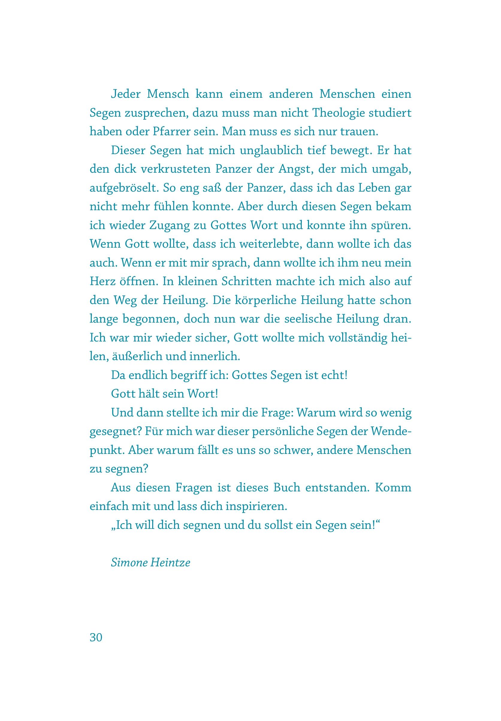Beispielinhalt (Bild) Ein Himmel voller Segen