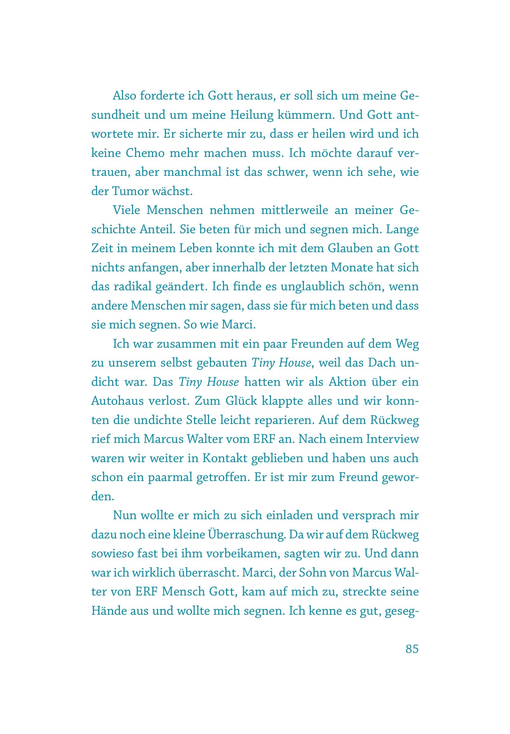 Beispielinhalt (Bild) Ein Himmel voller Segen