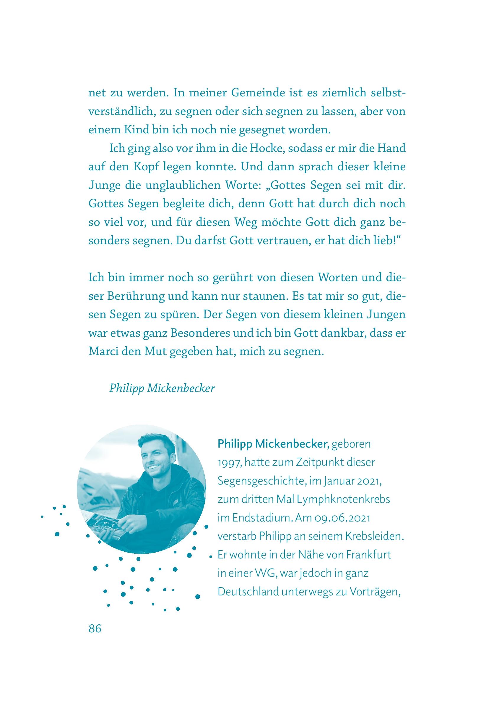 Beispielinhalt (Bild) Ein Himmel voller Segen