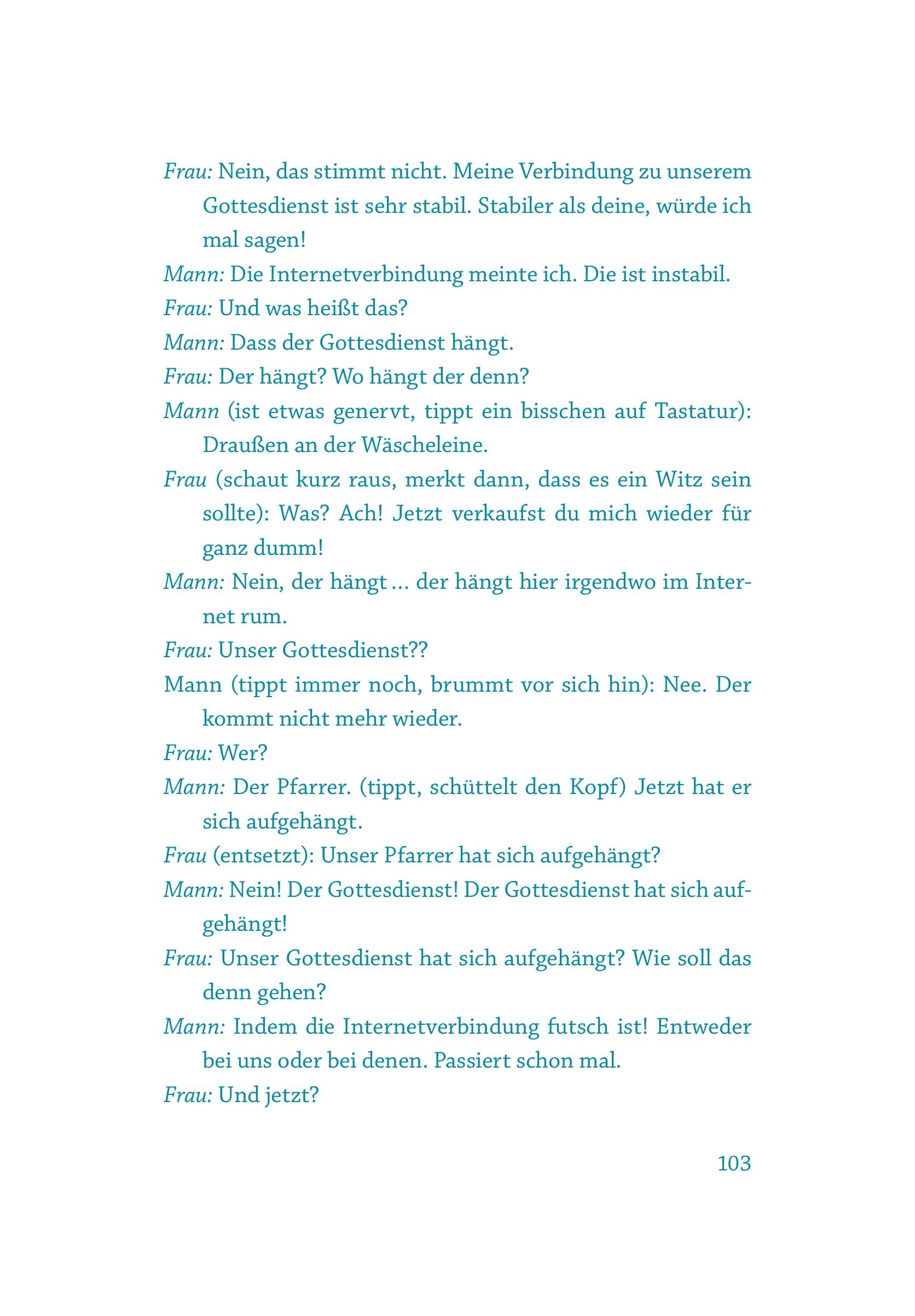 Beispielinhalt (Bild) Ein Himmel voller Segen